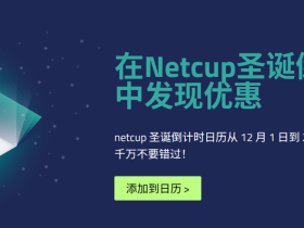 Netcup:2025年圣诞倒数日历活动开启(12月1日至24日)每日一款特价VPS、服务器或域名!